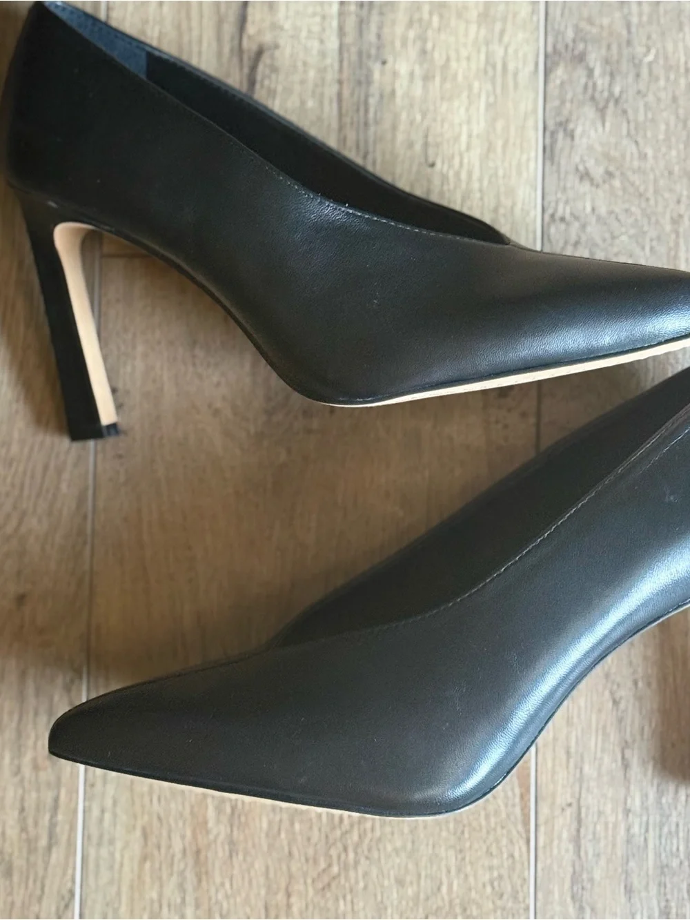 Vince Camuto Setenda Leather Pumps 9.5 NWOT 4” Heel